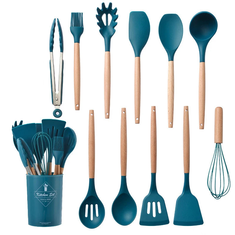 Conjunto de utensílios de cozinha